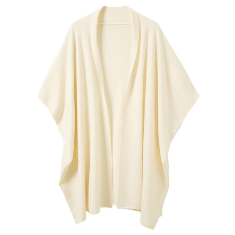 Sancai Women s Loose Knit Shawl Outerwear One Size
