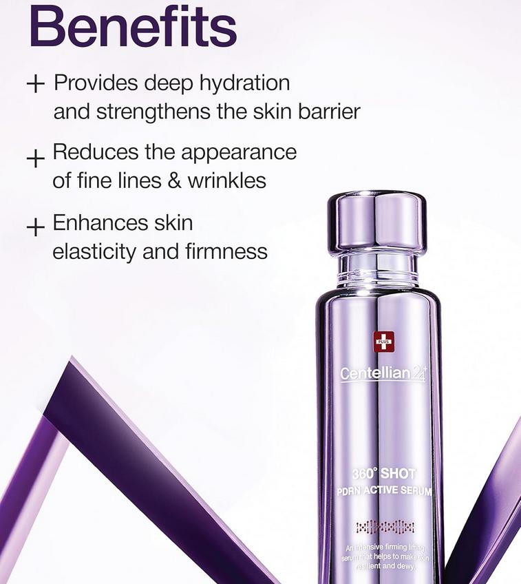 Centellian 24+ 360 Shot PDRN Active Serum 50ml/ Firming, Lifting, Anti-Aging, Moisturizing, Korean Cosmetics, Kbeauty