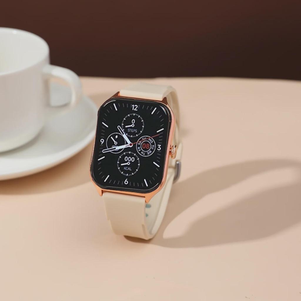 A58 Plus Women's Smartwatch Jewelry Set: 8-in-1 Diamond Bluetooth Sports Watch