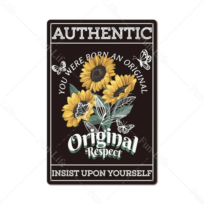 Beauty Vintage Metal Poster Animal Bees Retro Metal Tin Botany Signs Plaque Plate Wall Decor for Bar Club Cafe Man Cave Xcm