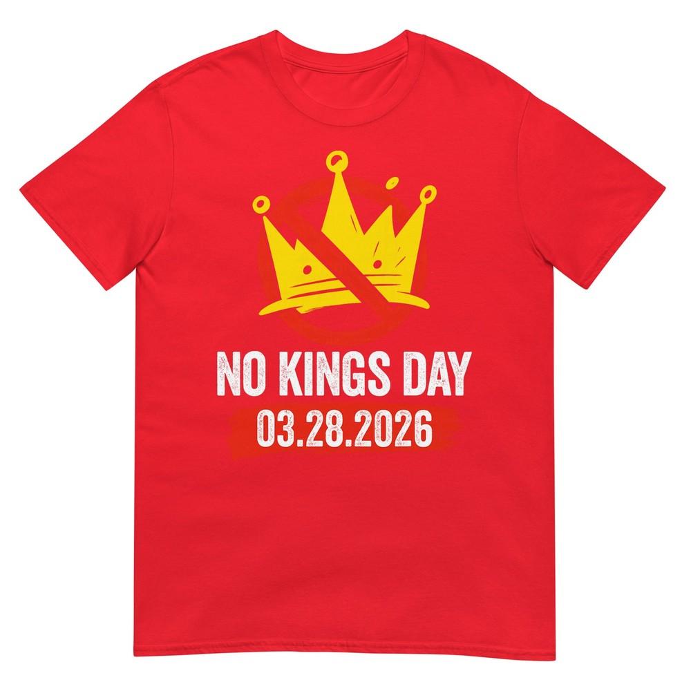 Retro Patriotic No Kings March 28 2026 No Kings Unisex Unisex TShirt S