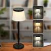 Cordless Table Lamp 1800mAh Battery Operated Portable LED Desk Lamps Touch Dimmable for Dining Room Bedroom