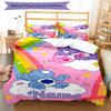3Pcs Custom Name Bear Bedding Set Duvet Cover Closure Includes 1Duvet Cover 2Pillowcases Soft And Comfortable For All Seasons