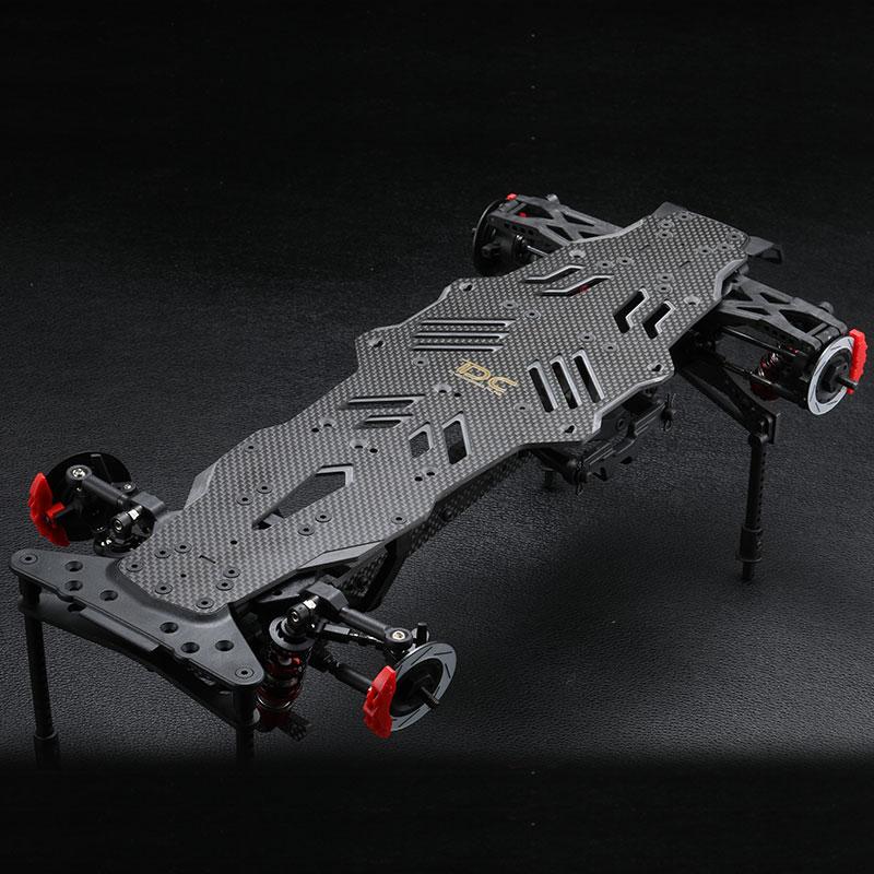 Carbon Fiber Frame Chassis Kit For 1:10 Mst Rmx 2.0 RRX 2.0 RC Drift Car