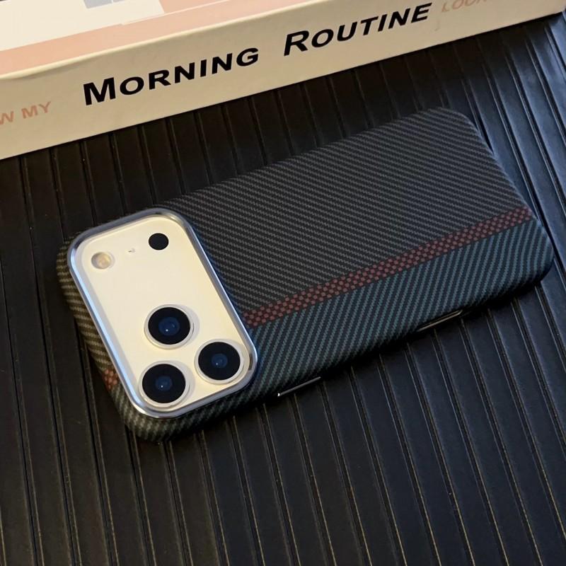 IPhone 17 PROMAX Mountain River Kevlar Magnetic Phone Case Suitable Apple 16PM Premium Protective Cover