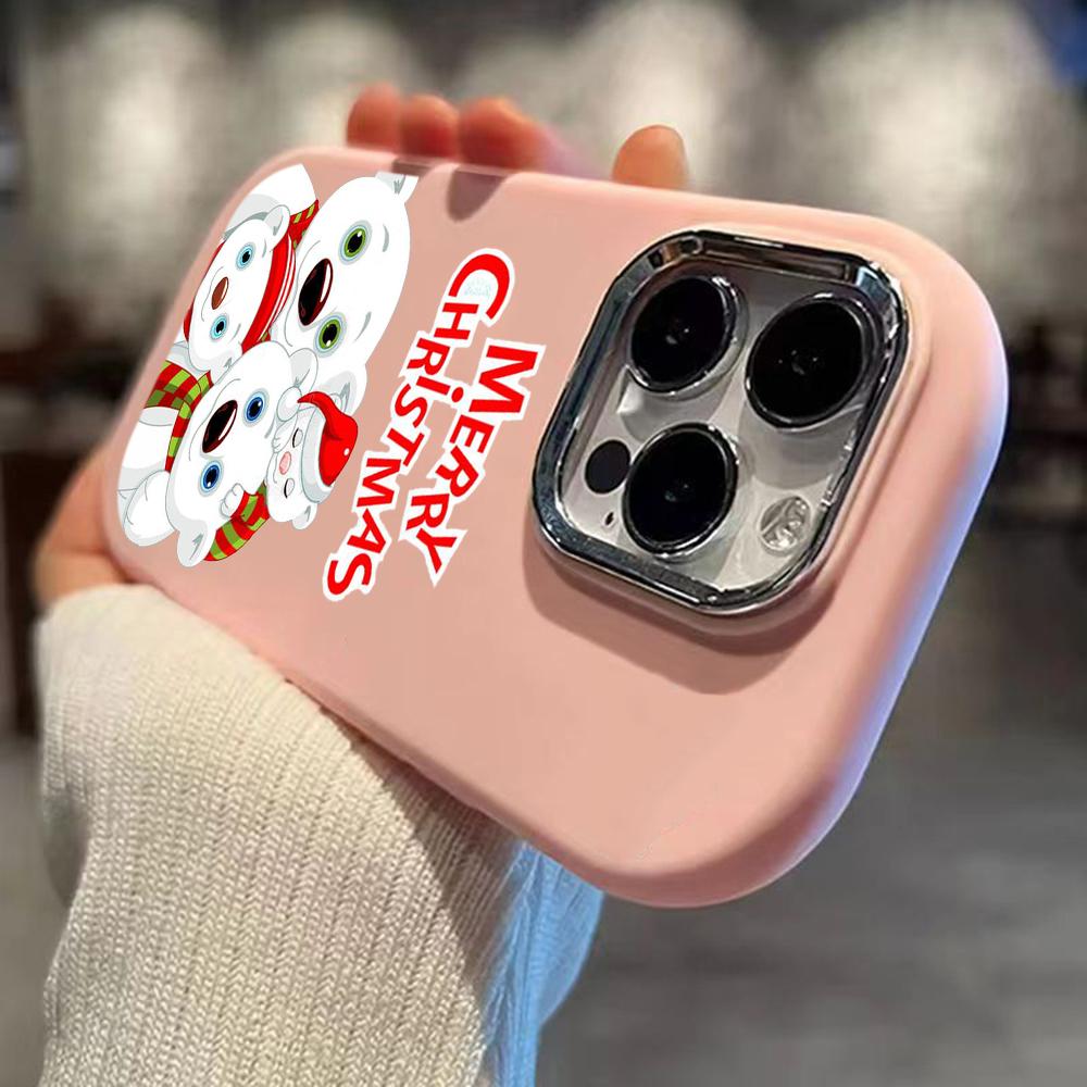 N101 Веселые рождественские художественные мягкие чехлы для телефонов Samsung S24 S23 — фото 6