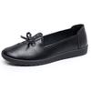 Shoes single shoes soft sole comfortable flat non-slip medium leather shoes in the elderly women's shoes spring and autumn models