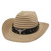 Cross-Border Korean Version Of Men'S And Women'S Top Hats, Jazz Hats, Sunshade, Cross-Border Warped Edge Panama Straw Hats, Beach Breathable