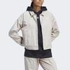 adidas Track Top With Healing Crystals Inspired Graphics And Embroidery Details Women Tops Light-Taupe IC5713