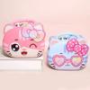 Cartoon Children Saving Box With Lock Coin Deposit Box Portable Cat Piggy Bank  Room