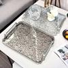 2023 Luxury Tea Tray Set: Elegant Tea & Water Cup Tray for Living Room or Club Coffee Table
