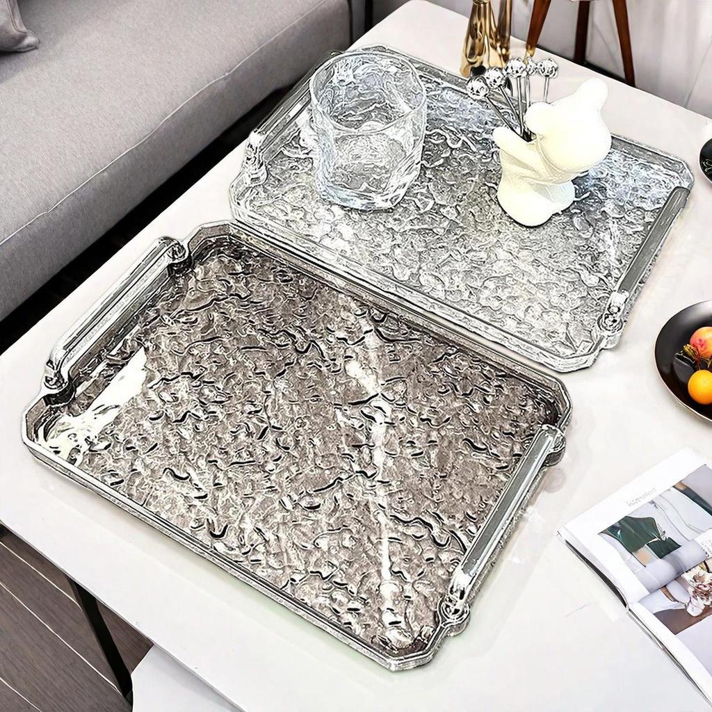 2023 Luxury Tea Tray Set: Elegant Tea & Water Cup Tray for Living Room or Club Coffee Table