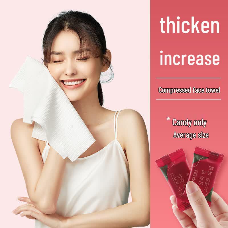 Portable Compressed Disposable Towels