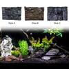 Aquarium Background Rocky Terrarium Decor Polyurethane Fish Tank Backdrop Lifelike Stone Panel for Turtle Reptile
