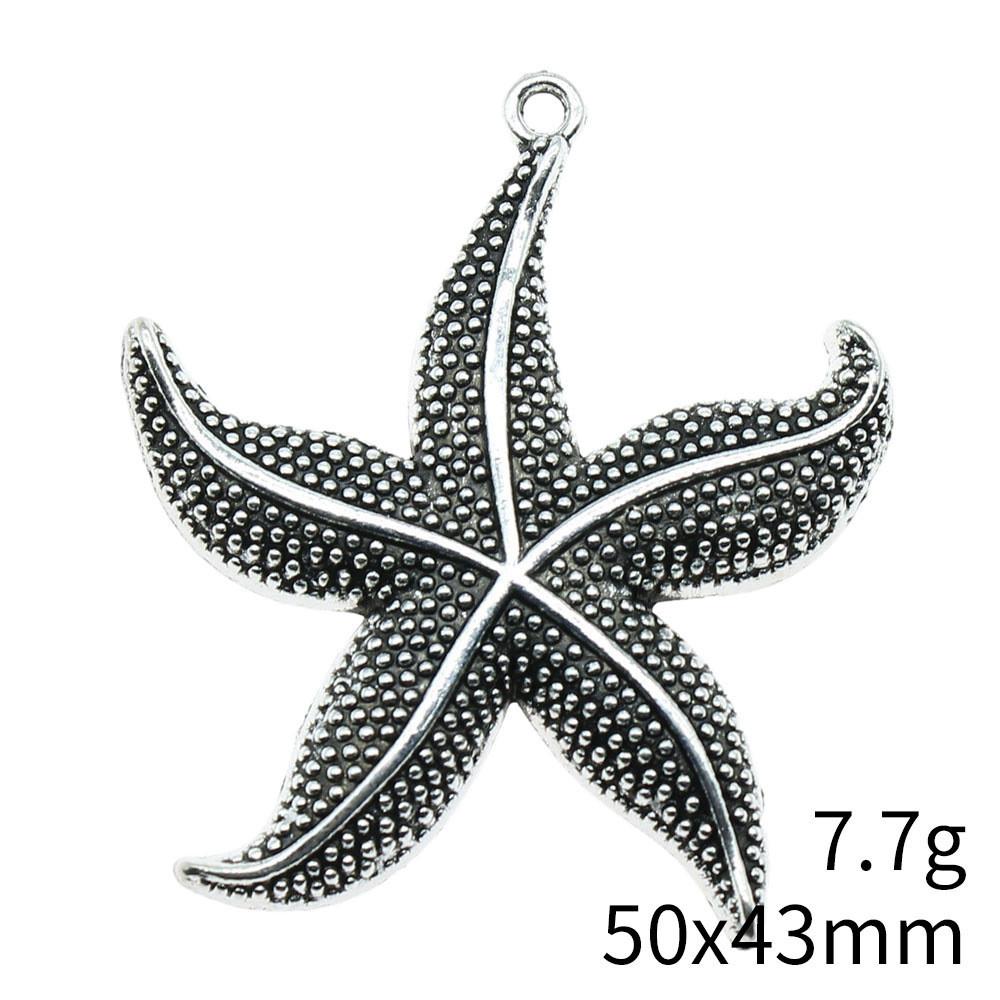 Mother's Day Charms For Needlework Starfish Charms Pendant Clearance Sale Items Pendants For Bracelets