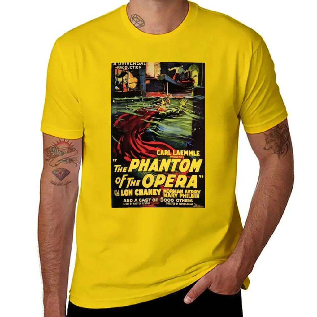 The Phantom Of The Opera T-Shirt summer top plus sizes customizeds mens graphic t-shirts pack