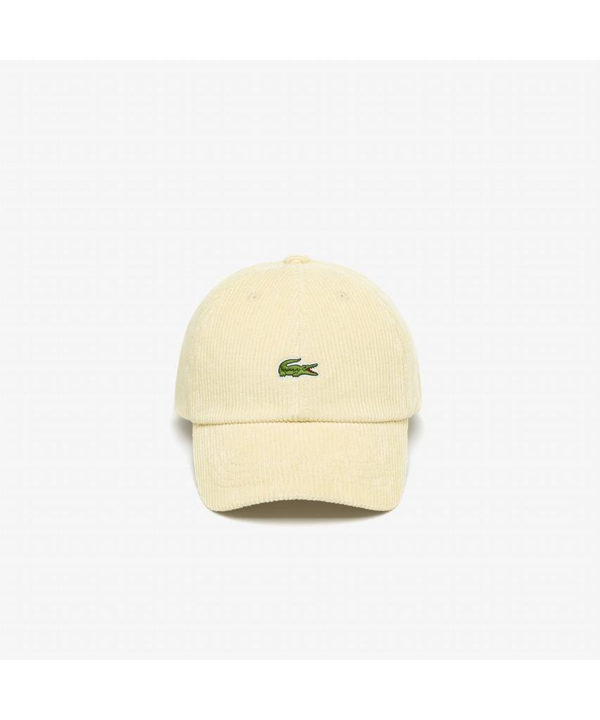 LACOSTE Men'S Corduroy Ball Cap Rk412E-55N Xfj