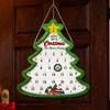 Christmas Countdown Calendar Christmas Calendar Advent 2025 Wooden Sign Home Decor Countdown Calendar Wooden Wall Decor