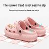 Women's Platform Clog Sandals: Non-Slip, Breathable, Wear-Resistant for Home & Beach