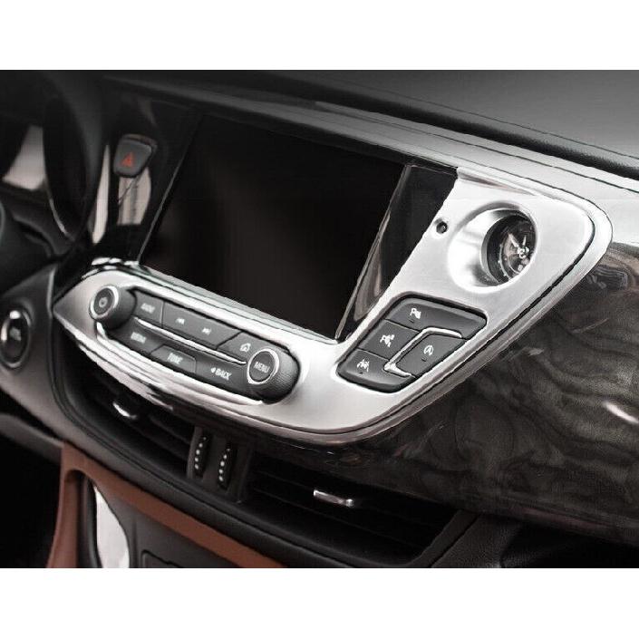 For Buick Envision 2016-2020 Matte Silver Center Console Volume Button Panel 1PC