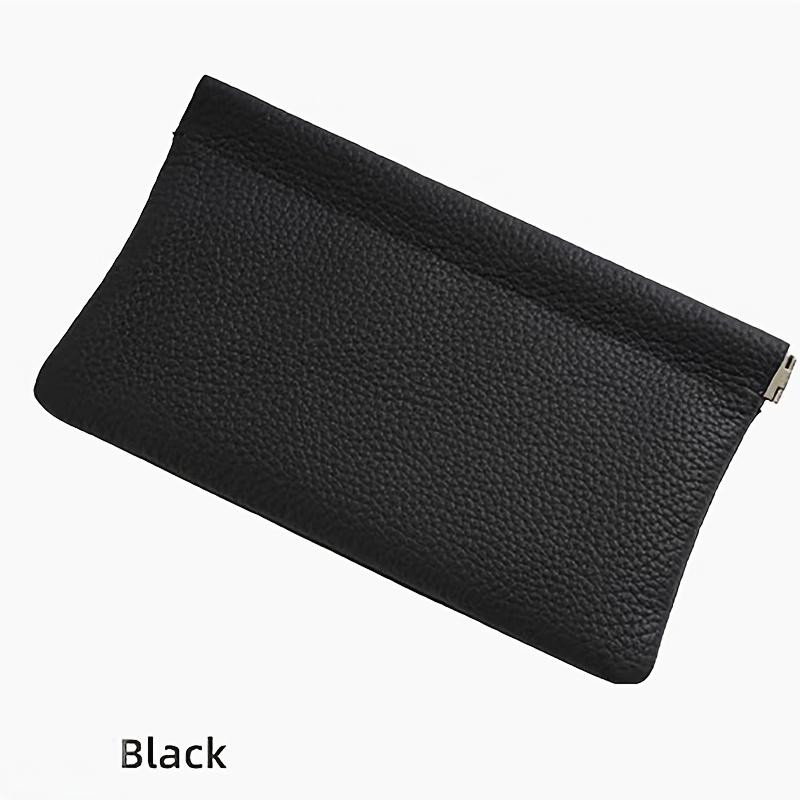 1pc Self-Closing Long Wallet Passport Driver's License Document Set Earphone Data Cable Storage Cash Storage Bag Cosmetic Bag