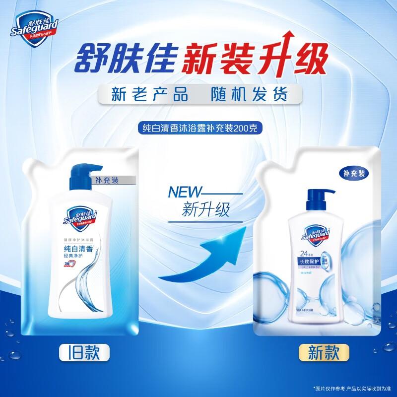 Safeguard Pure White Body Wash Refill