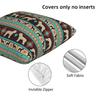 Boho Dogs Lagotto Romagnolo Sunset 2 Pcs Square Pillowcase Pillow Cover Cushion Decor Comfort Throw Pillow For Home Bedroom