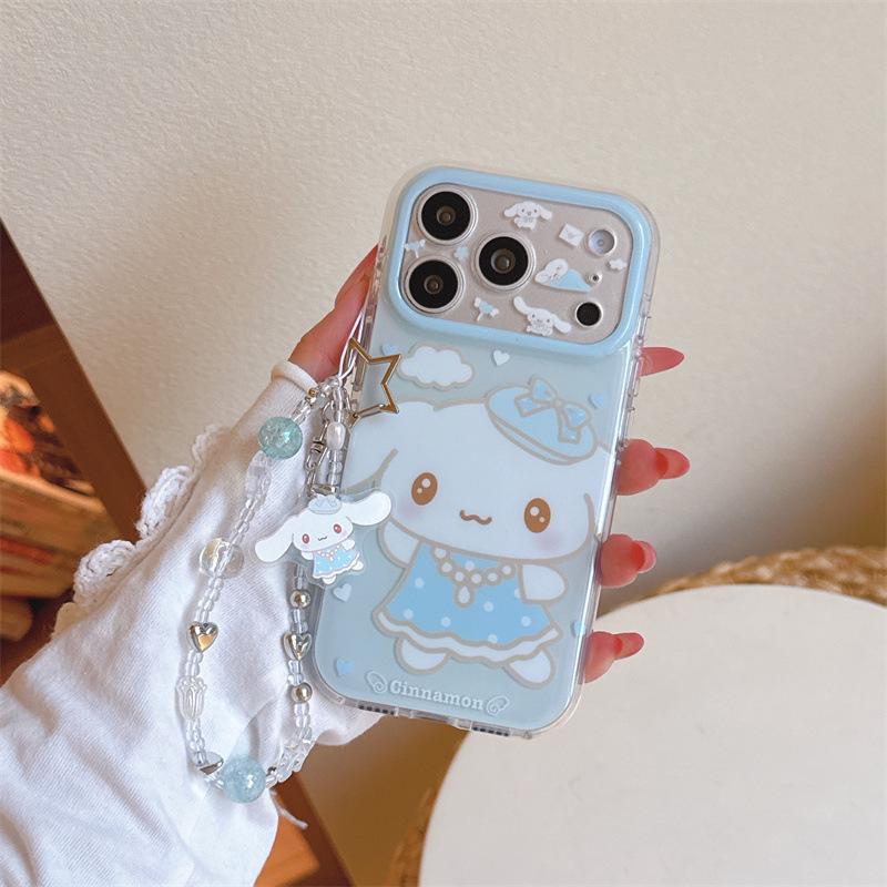 Cinnamoroll Sheep iPhone 17/16 Pro Max/15 Pro Girly Heart Phone Case