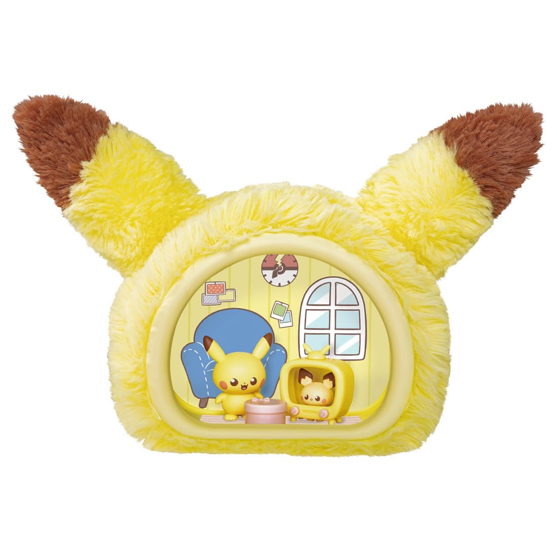 Takara Tomy Pokémon Pocket Monsters PokéPeace Fluffy Time Relaxing Pikachu