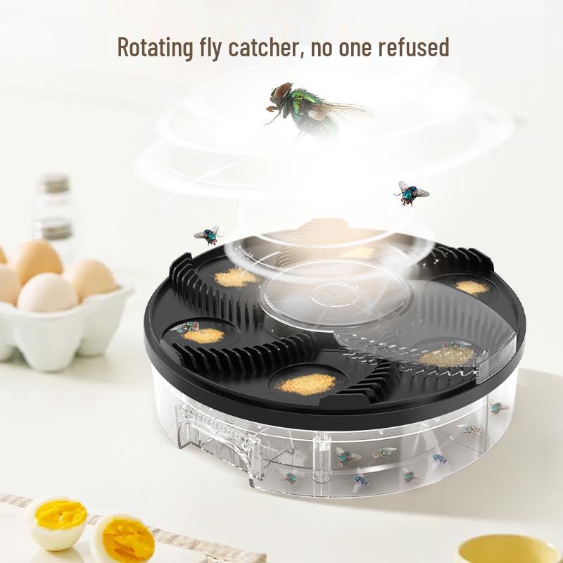 USB Rechargeable Automatic Fly & Cockroach Trap: Electric Pest Repellent & Bait Machine for Home & Commercial Use