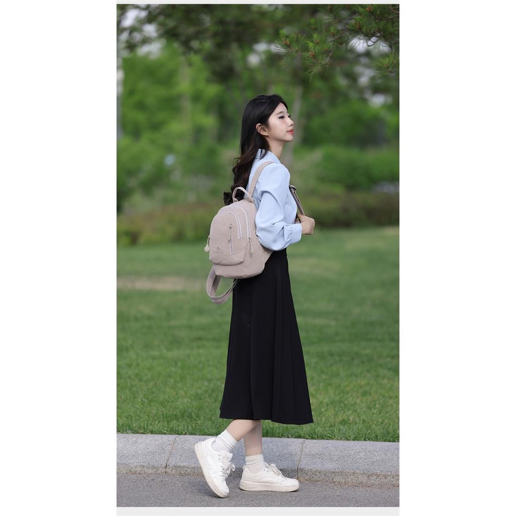 Damenmode Rucksack Multifunktional Große Kapazität Mehrschichtiger Rucksack Leicht Lässig Outdoor Reise Brusttasche , Vielseitige Umhängetasche