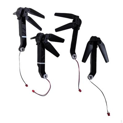 RC Drone Motor Arm Set Axis Arms Accessory Repair Parts Front and Rear Assembly for E88 E99