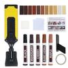 Kit di Riparazione per Pavimenti in Legno e Laminato da 24 Pezzi - 11 Colori