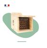 Nichoir Nid Dorlotoir Chaumière – Nichoir à abeilles solitaires LES DORLOTEURS D'ABEILLES