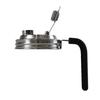 Mason Jar Pour Spout Lid with Handle Wide Mouth Flip Cap