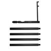 Lanterns Poles Camping Folding Lamp Stand Height Adjustable Folding Aluminium Lanterns Stand Outdoor for Backpacking Garden
