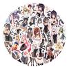 60 Bunny Girl Graffiti Stickers for DIY Mobile Phone and Desk Decoration