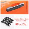 Door Handle Bowl Decoration Protector Cover Trim For Great Wall GWM WEY TANK 300  - 2025 Chrome Black Accessories Exterior