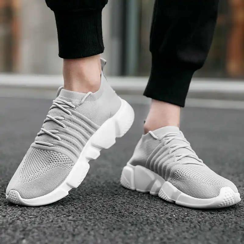 Flat Sole Normal Leather Men's Colored Sneakers Casual Men's Yellow Shoes White Flats Sport Special Offers Holiday