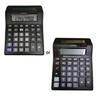 Durability ABS Solar Calculator Double Screen Display for Financial Analysis and Office Use