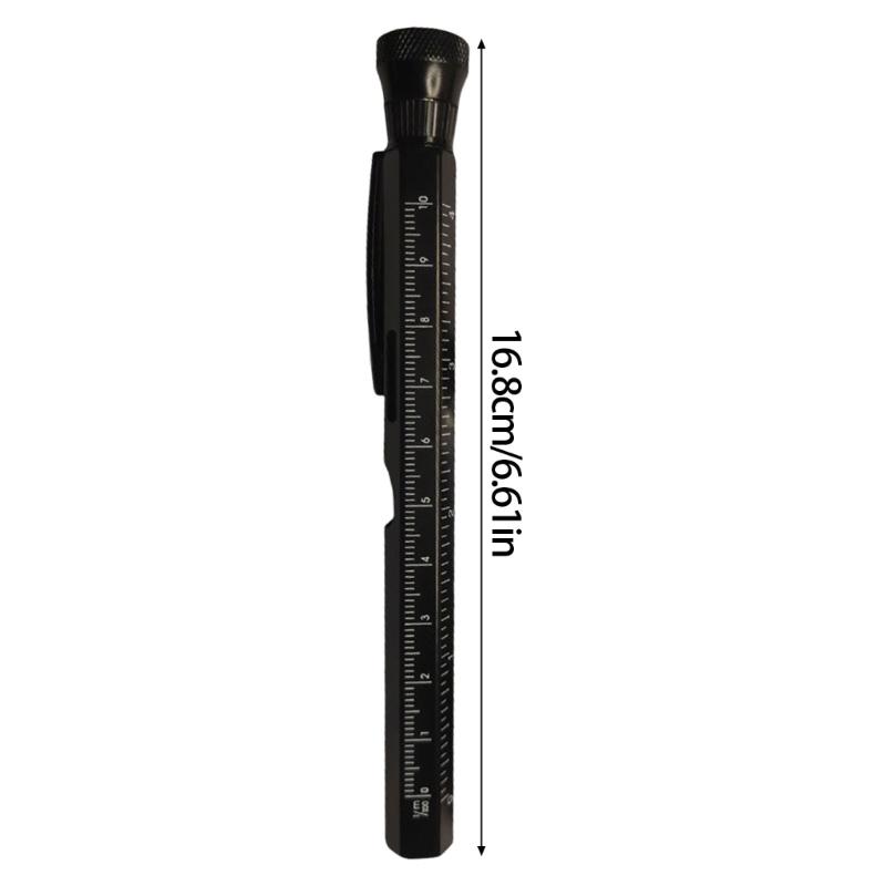 Multifunktions-Kugelschreiber 7 in 1 Multitool Stift Gadgets für Männer Geburtstagsgeschenk Weihnachtsstrumpffüller