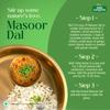 Tata Sampann Unpolished Masoor Dal Split, 500 Grams Pack of Lentils for Soups Salads and Healthy Meals