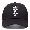Poker Letter Embroidered Baseball Hat Snapback Caps Hip-hop Hats Outdoor Adjustable Fashion Men Women Cowboy Sunscreen Hat