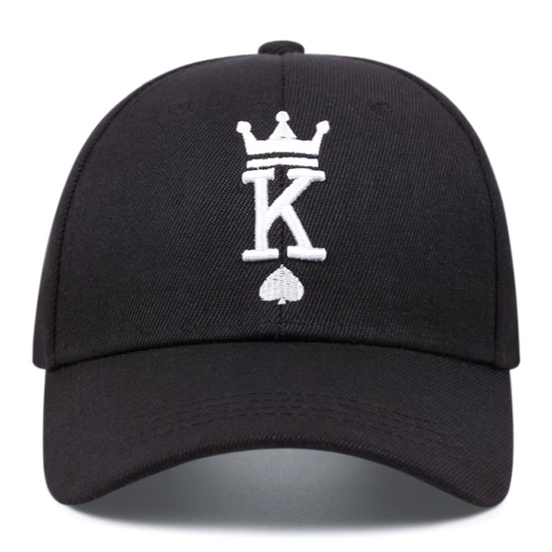 Poker Letter Embroidered Baseball Hat Snapback Caps Hip-hop Hats Outdoor Adjustable Fashion Men Women Cowboy Sunscreen Hat