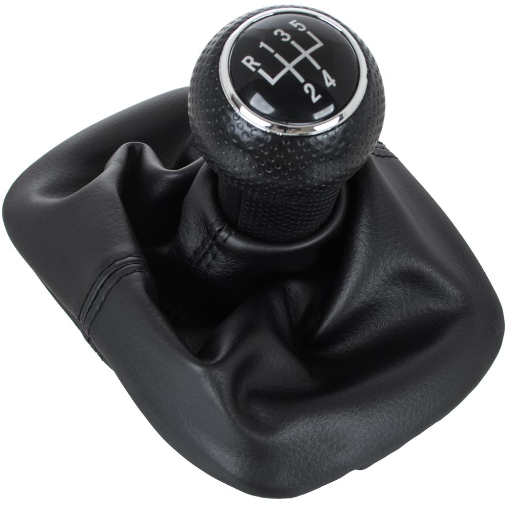VW Golf IV 98-05 BLACK Gear Shift Knob + 12MM HOLE
