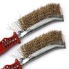 1pc Wire Hand Brush Set Nylon Brass Steel Brushes Clean Surface