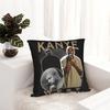 Kanye West Pillowcase Soft Fabric Cushion Cover Decorative Throw Pillow Case Cover Sofa Square 18''