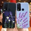 Fashion Cute Flower Milk Silicone Case For Vivo Y30 1938 Y50 1935 Black Soft TPU Phone Cover For Vivo Y 30 50 Y30 2020 Back Case