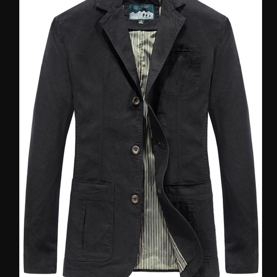 Men's Mid-length Jacket Casual Coat