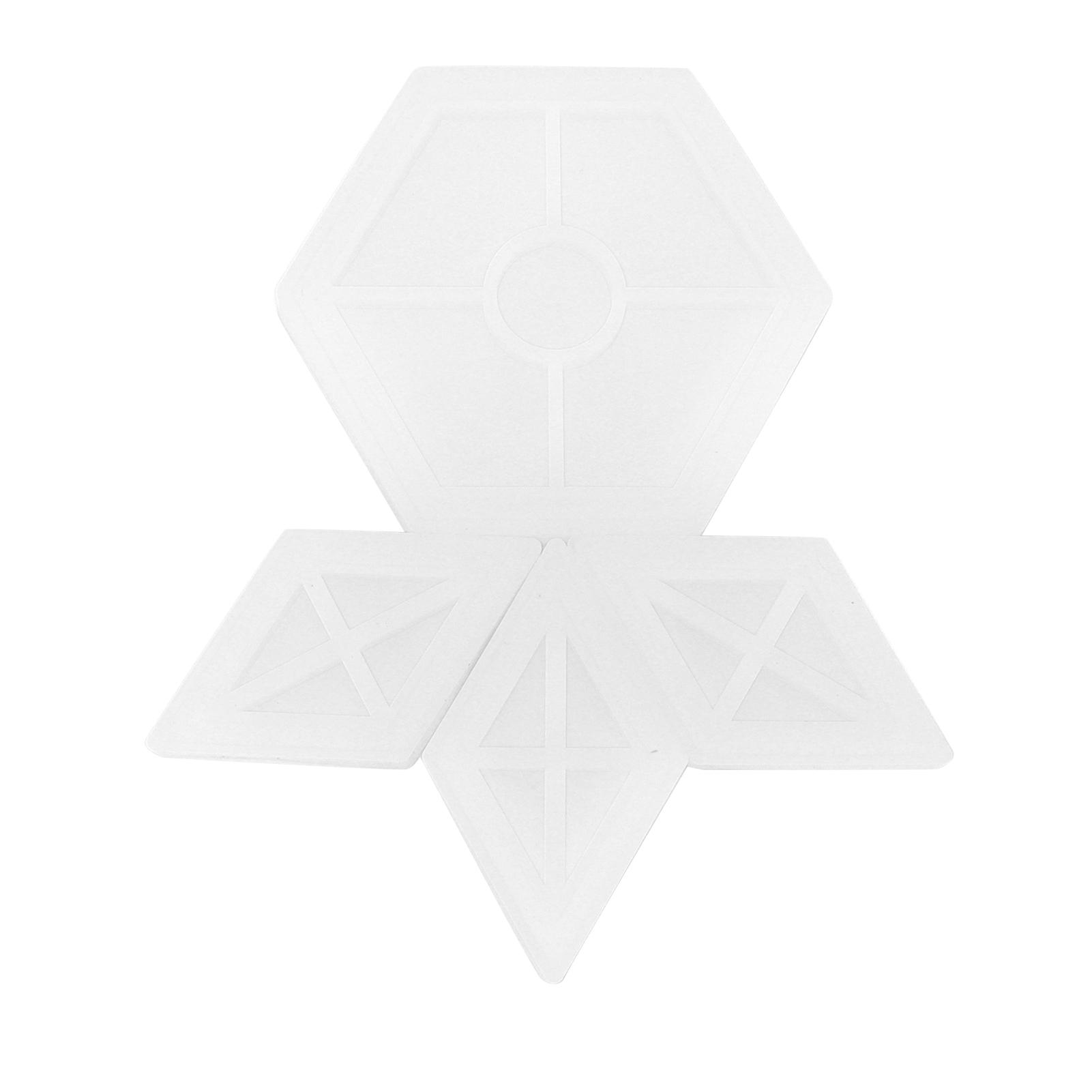 

Силиконовые формы DIY Прозрачные смоляные формы Ромбические литейные формы для хранения предметов Изготовление поделок